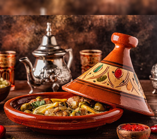 Cute Moroccan Hand Crafted Tagine